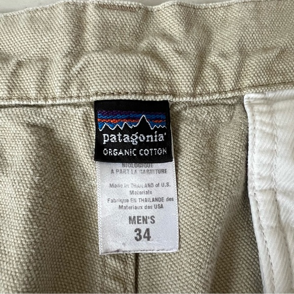 Patagonia Mens Size 34 Canvas Pants - Picture 9 of 9